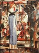 August Macke Large Bright Shop Window oil painting picture wholesale